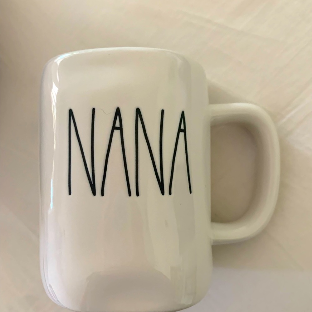 Rae Dunn mug, white